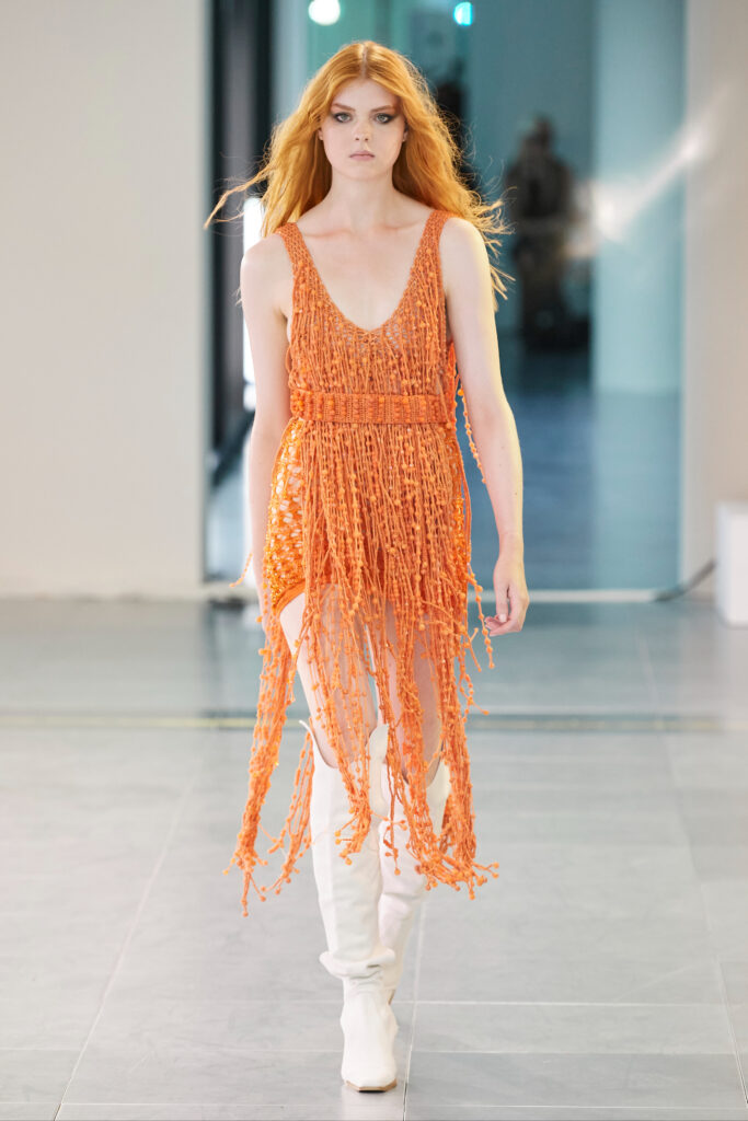 mark fast spring crochet dress with tassels 2024