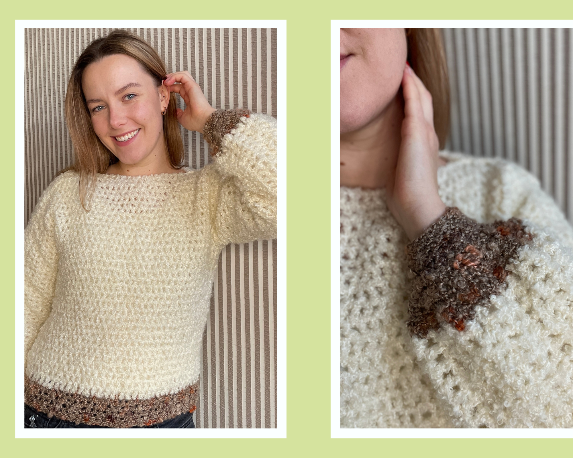 crochet sweater pattern free handmade