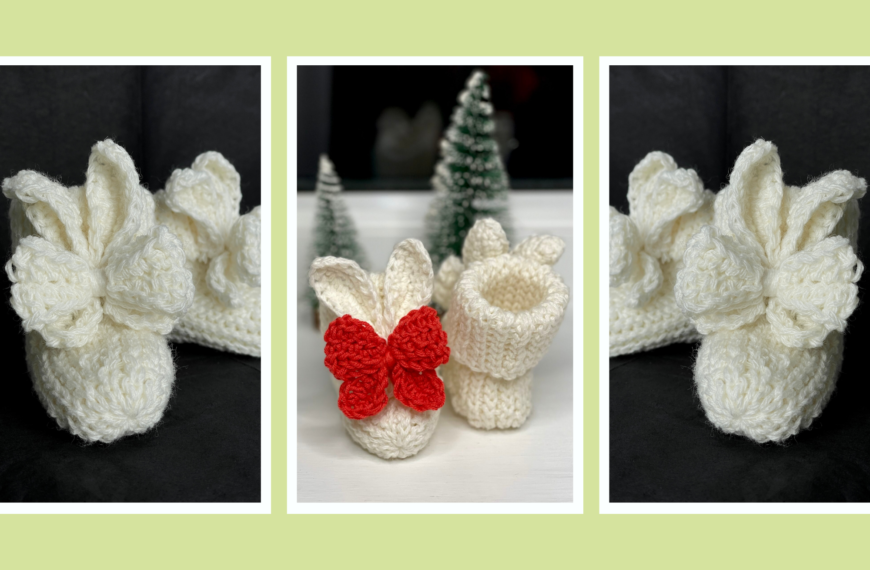 free crochet pattern baby bunny booties