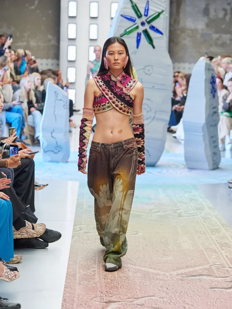 paolina russo ss24 fashion boho crop top