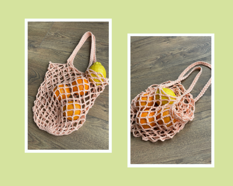 How to Crochet a Useful Net Market Bag | Quick, Effortless Pattern